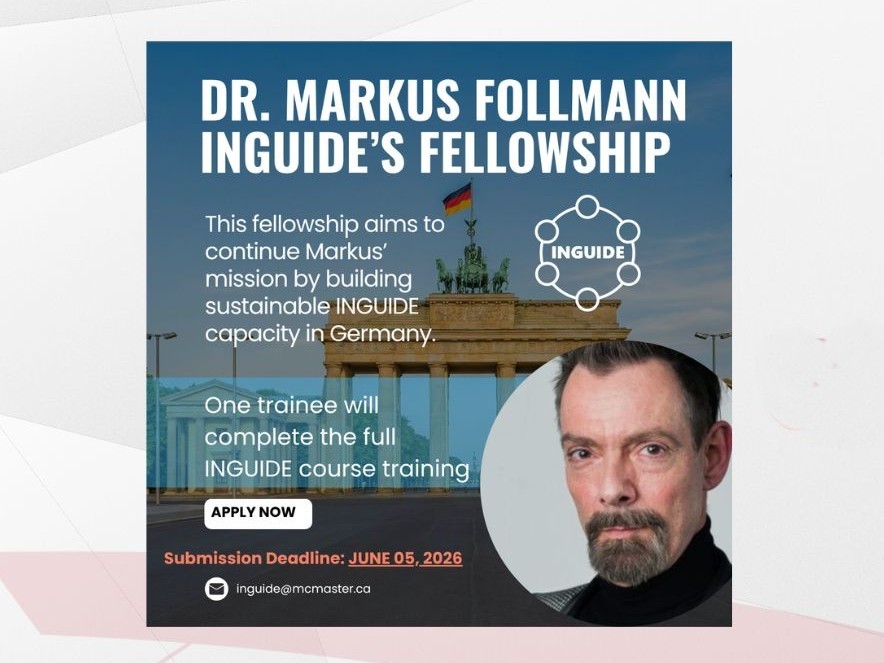 Markus Follmann INGUIDE Fellowship